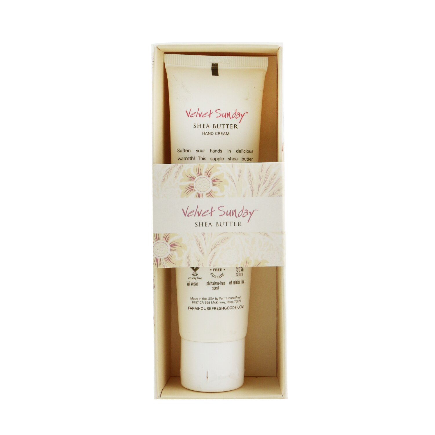 Velvet Sunday Shea Butter Hand Cream