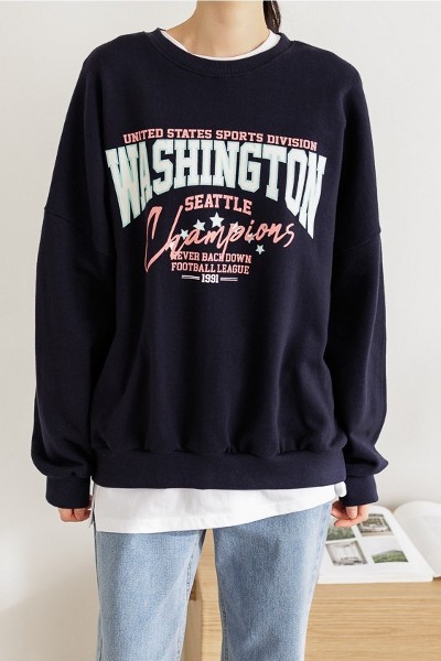 Football Cotton Sweatshirt