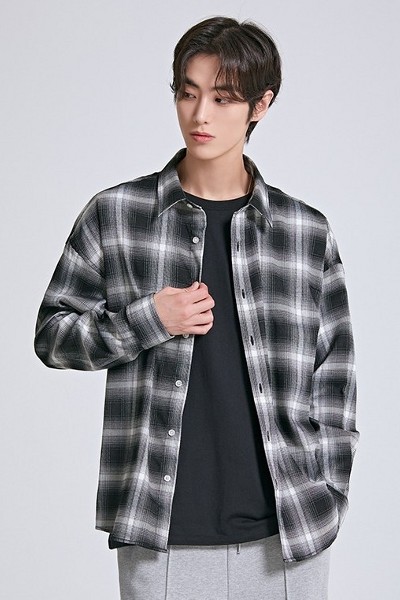 Oversized Tr Check Shirt